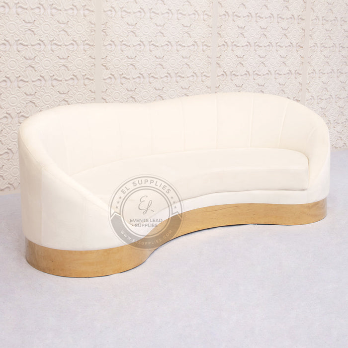 LISSE Curved Shell Sofa