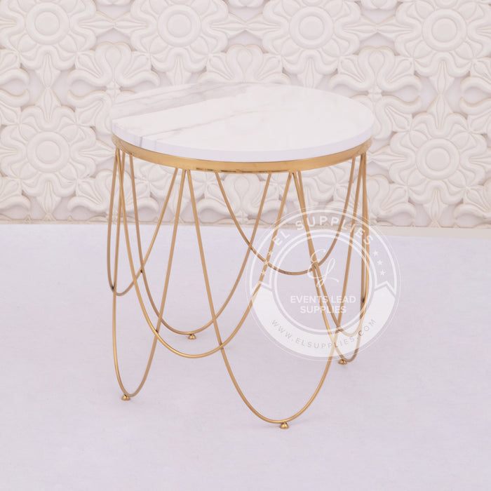 SHALAAL Gold Coffee Table Set