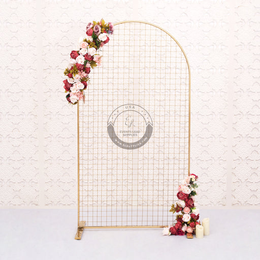 LYLAS Gold Arch Backdrop