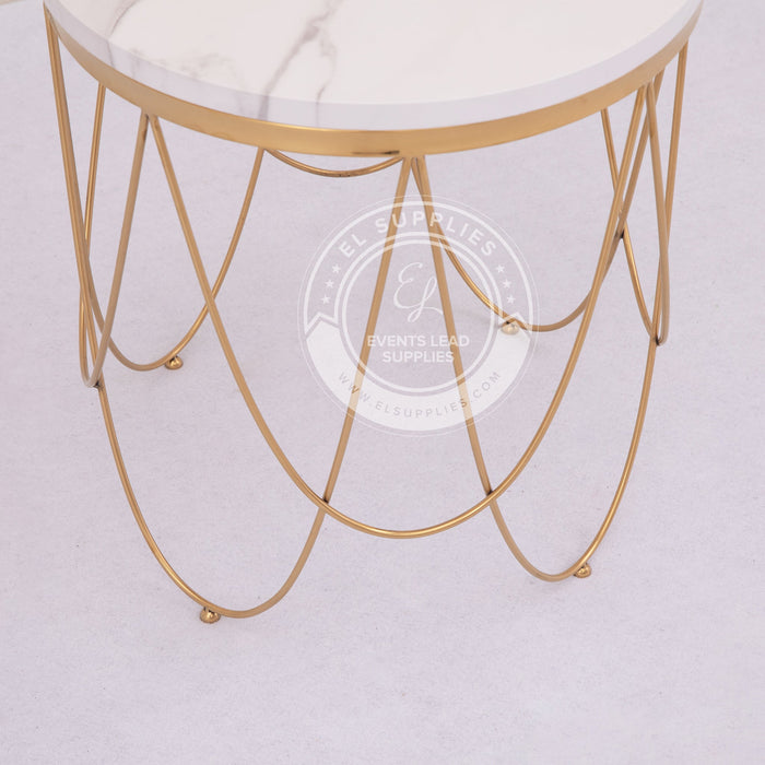 SHALAAL Gold Coffee Table Set