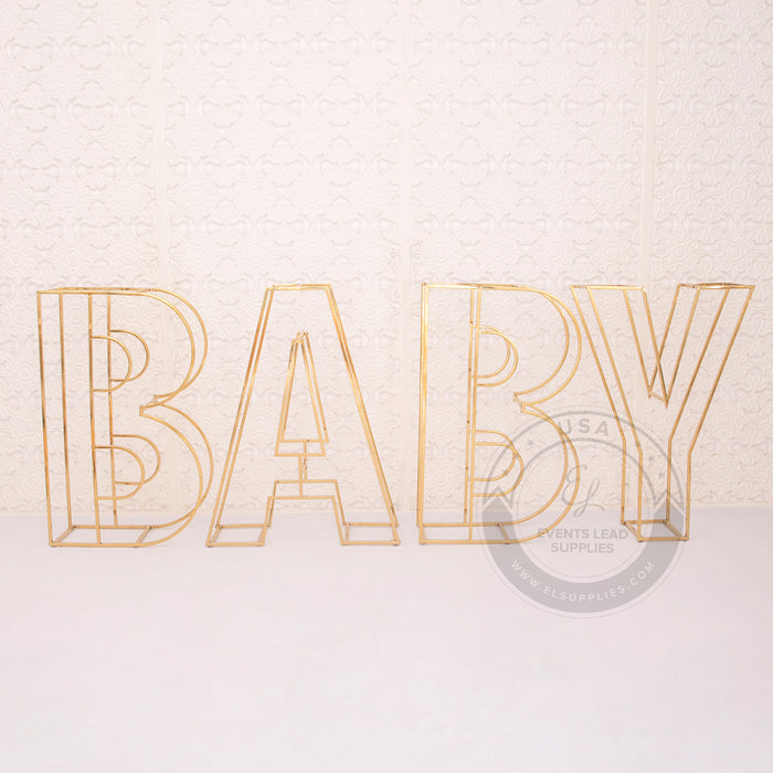 ASTARTE Gold BABY Letters