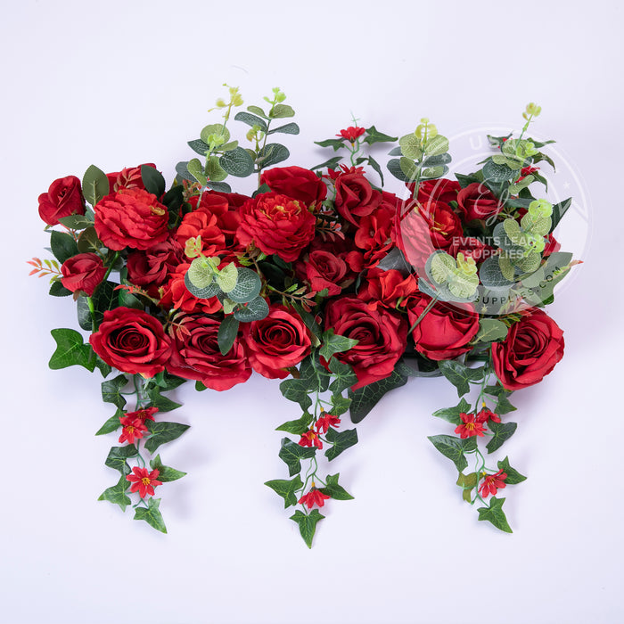 SILK Floral Centerpieces - FLAMINGO Red - 2 Foot Decorative Flowers