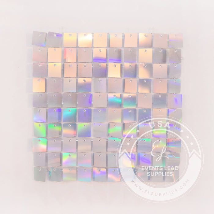 LAMPEROS Shimmer Square 12" x 12" - Rainbow