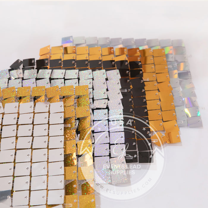 LAMPEROS Shimmer Square 12" x 12" - Mosaic Gold