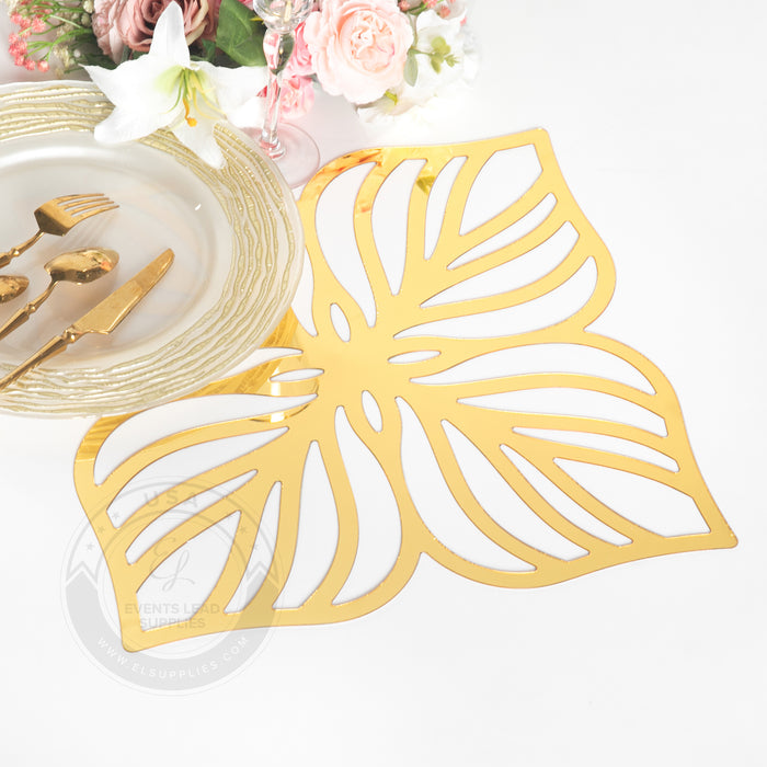 SILVA Placemat One Side Gold One Side Silver