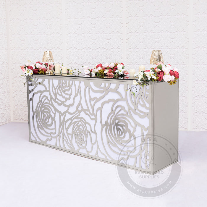 FLORA Bar Counter with Mirror Glass